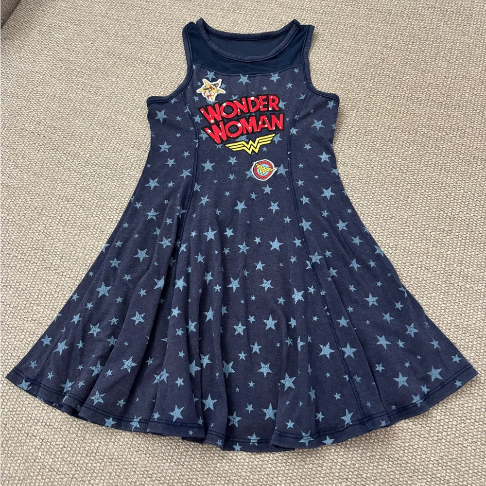 Little Girls Wonder Woman Dress